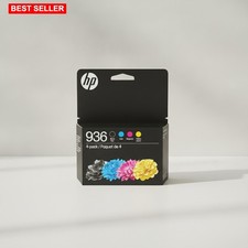Ink Cartridges 4 Pk Black Cyan Magenta Yellow Inkjet Printer Replacement Set