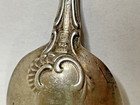Sterling Silver 925 Pat. 1892 C.A.W Crosby & Son Ornate Floral Spoon 20.8 Grams — photo 5