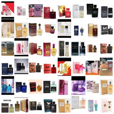 Wholesale Mixed Lot of Impression Perfumes Lot 20 Pieces Men/ Women 3.4 oz 