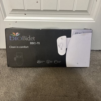 BioBidet BBC-70 Water Simple Bidet - Open Box - White