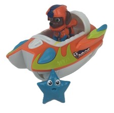 Paw Patrol Zuma Sea Patrol Transforming Boat w/Sea Friend Starfish COMPLETE HTF 