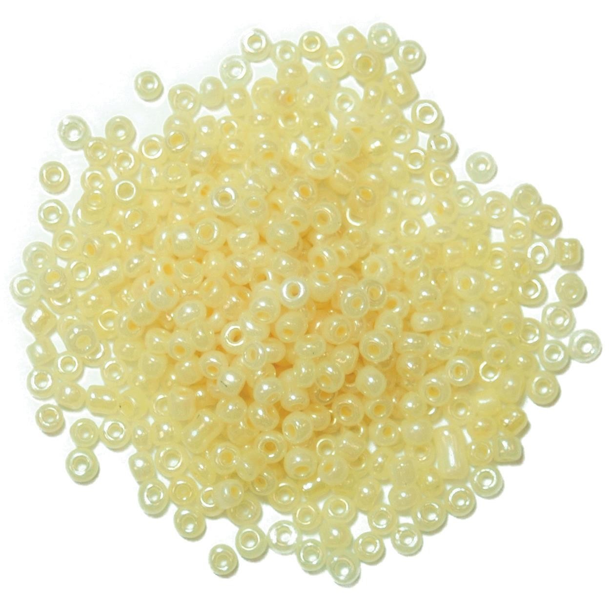 Extra Value Seed Beads Lemon Yellow 30g by Trimits