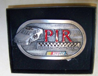 AMERICAN LEGENDS FOUNDRY 1994 NASCAR PHOENIX INTERNATIONAL RACEWAY BELT BUCKLE