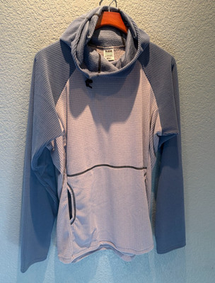 MELANZANA Micro Grid Hoodie V2 2025  Dusk / Rain color  Brand New  Men's Large L