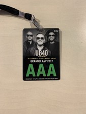 UB40 AAA Grandslam Tour 2017 Lanyard - Ali Campbell, Astro And Mickey Virtue