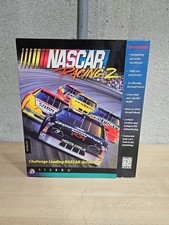 Vintage NASCAR Racing 2 PC CD-ROM Sports Game Windows 95 DOS Open Big Box  90s
