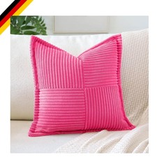 Dekorativer Kissenbezug Polyester 45x45 cm Rose weich, hautfreundlich