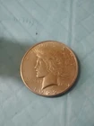 1922-S Peace Silver Dollar Coin VF Condition