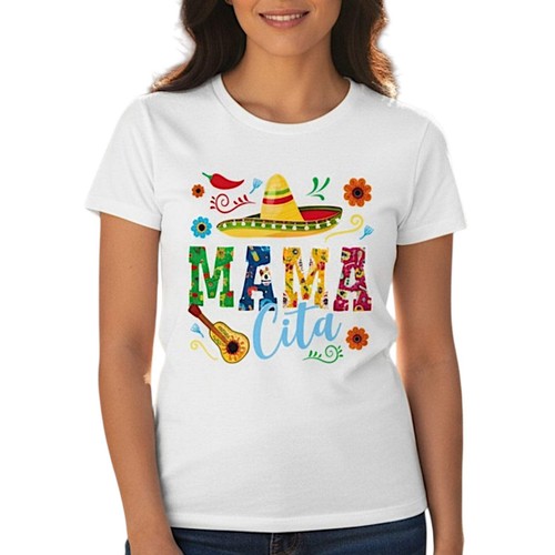 Mamacita T-Shirt Script Style Muttertag Geschenkidee für Sie - Bild 34 von 34