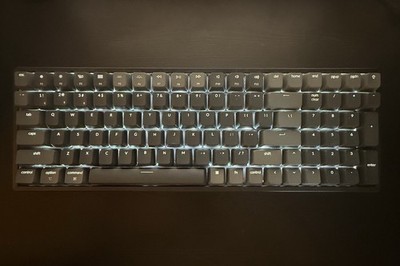 Keychron K2 Wireless Mechanical Keyboard RGB Metal Blue Switch (Clicky)
