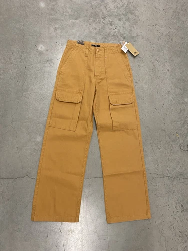 Pantaloni cargo VANS donna gamba larga Arroyo taglia 25 *nuovi con etichette*