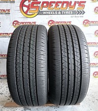2x 245/45R18 96W BRIDGESTONE TURANZA ER33 7mm Tread REF F94 2454518 PAIR