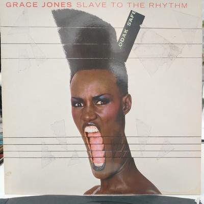 Grace Jones 'Slave to the Rhythm', 1985 Island Vinyl Album ISSP4011 EX VG 