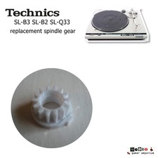 Technics SL-B3 SL-B2 SL-Q33 Spindelgetriebe Ersatz für Auto Rückholgetriebe