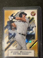 2025 Topps Pristine - Jasson Dominguez #149 Gold Refractor /50 E45