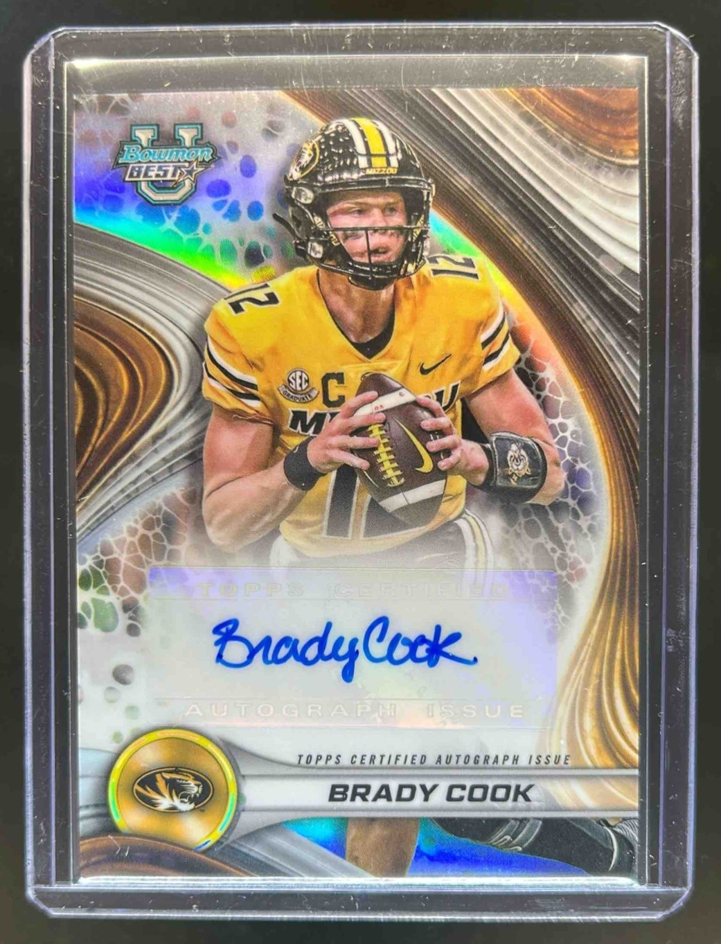 2024 Bowman Best U Brady Cook Auto #BOA-BC Tigers