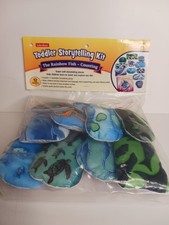 Lakeshore Toddler Storytelling Kit Rainbow Fish - Counting WASHABLE NWT