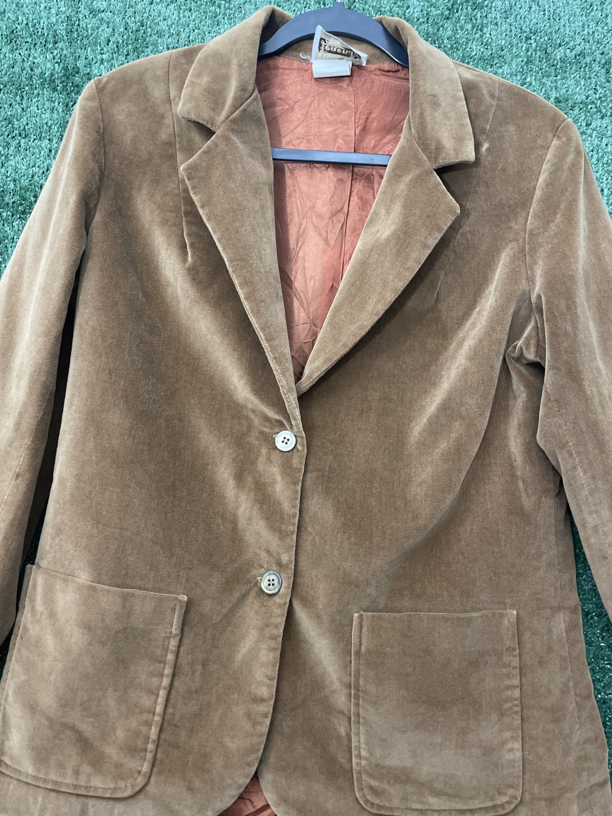 Legends Blazer Jacket Brown Two Button Size 14 Wo… - image 2