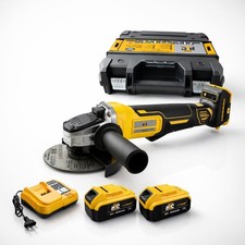 Smerigliatrice Angolare a Batteria 88V 6AH 8000giri/min 115mm Motore Brushless