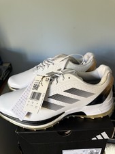 Adidas Adizero ZG Spikeless Golf White Black Size UK 9.5
