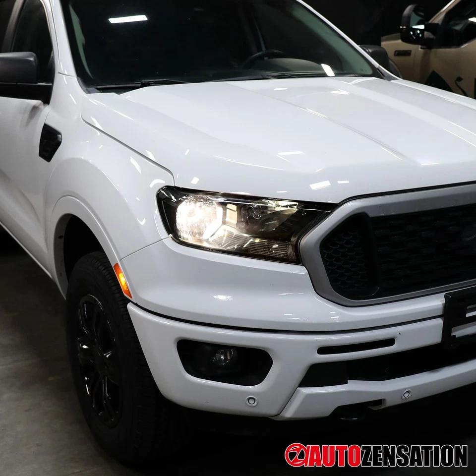 Fits 2019-2023 Ford Ranger Smoke Headlights 19-23 XL XLT Head Lamps Left+Right — 第 4/4 张图片