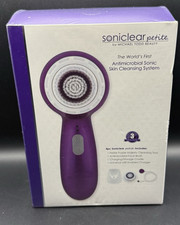 Michael Todd Beauty Soniclear Petite Purple Metallic Skin Cleansing System NEW