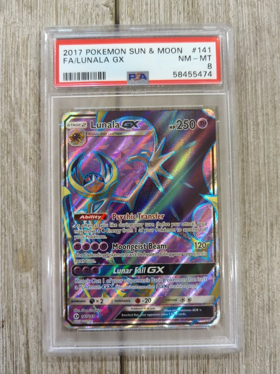 Lunala GX - PSA Graded Pokemon Cards - Pokemon