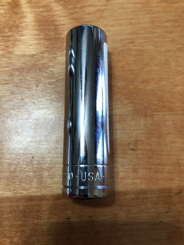 SK 1/2 Antrieb 6pt SAE tiefe Steckschlüsseleinsätze neu neu aus altem Lagerbestand Wählen Sie Ihre Größe Made in USA! - Bild 11 von 19