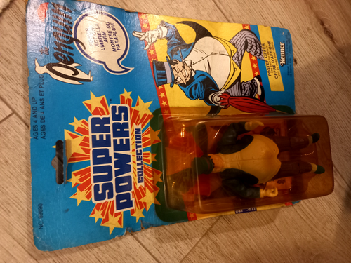 vintage kenner SUPER POWERS THE PENGUIN BATMAN VILLAIN 12 BACK 1984 RARE MOC - Imagen 2 de 8