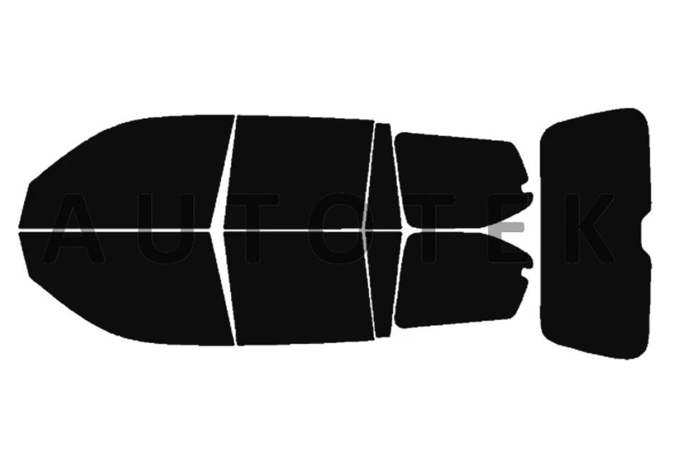 Película de ventana precortada para todos los lados CORTE POR COMPUTADORA cualquier tono para Lexus GX470 2003-09 Foto 2 de 4