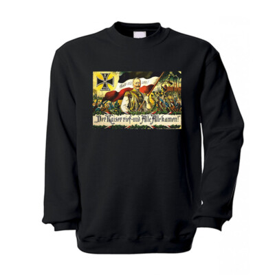 The Emperor called and everyone came! Kaiser Wilhelm Hoodie #9811