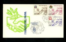 Historia Postal Ciudad del Vaticano FDC #C66//C72 LOTE DE 2 Papa Juan Pablo II 1980
