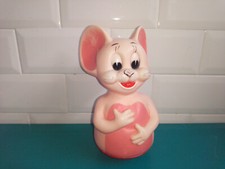 1712234  figurine culbuto vintage ancien tom et jerry souris MGM Marechal