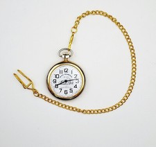 Men's Vintage FRANCE Pocket Watch RAIL MASTER "De Luxe" . Manual Wind