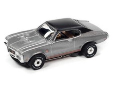 Auto World Thunderjet SC379 2022 R2 1972 BUICK GS SILVER HO SCALE SLOT CAR