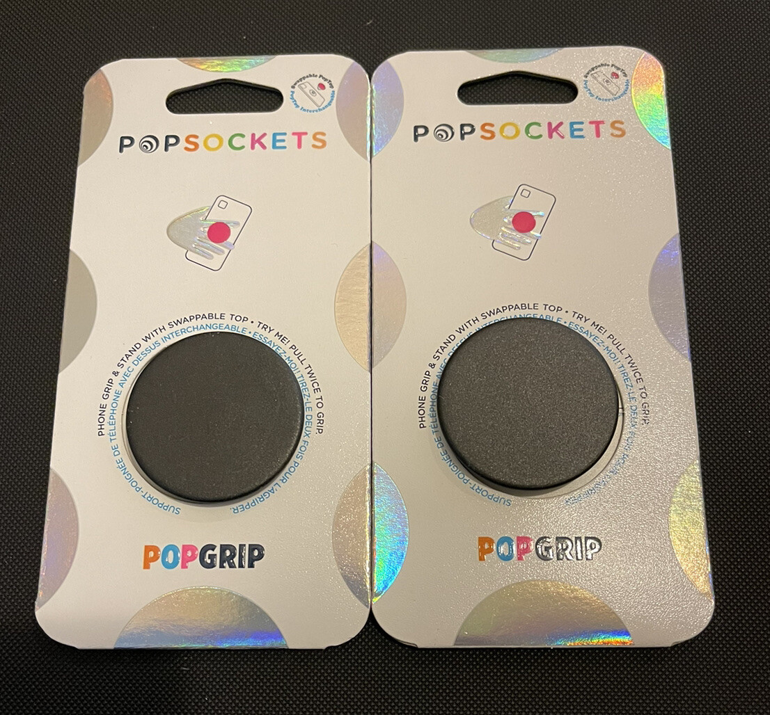 PopSockets Black Swap PopSocket Pop Socket PopGrip (2)-image