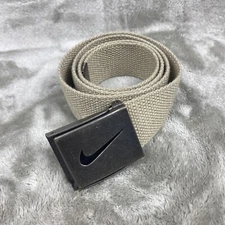 Nike Belt Tan Canvas Nike Belt Buckle 36” Length Adjustable