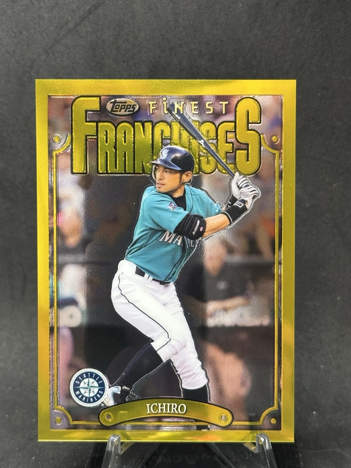 2023 Topps Finest Flashbacks - Finest Franchises SP #183 Ichiro Suzuki Rare Gold
