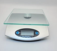 Digital Scale Glass Top for Kitchen w/4 Weighing Modes 5Kg /11lbs