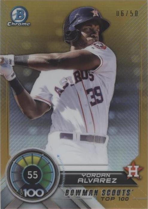 2018 Bowman - Yordan Alvarez #BTP-55 for sale | eBay