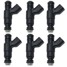 Set Of 6 Upgrade Fuel Injectors For Dodge Chrysler 2.7 3.5 4.0 5.7l 2004-2010 Set Of 6 Upgrade Fuel Injectors For Dodge Chrysler 2.7 3.5 4.0 5.7l 2004-2010