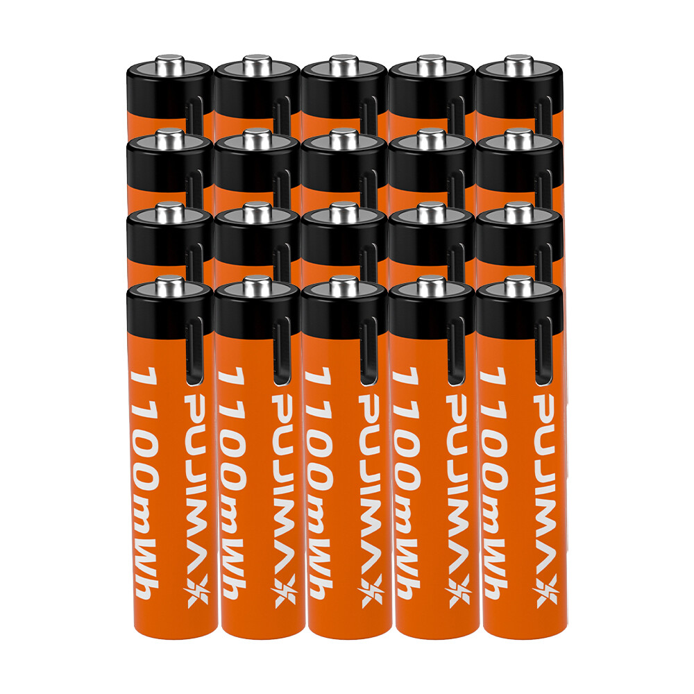 AAA Batteries 1.5V AA Rechargeable Lithium Batteries 1100mWh 3500mWH Charger Lot-image