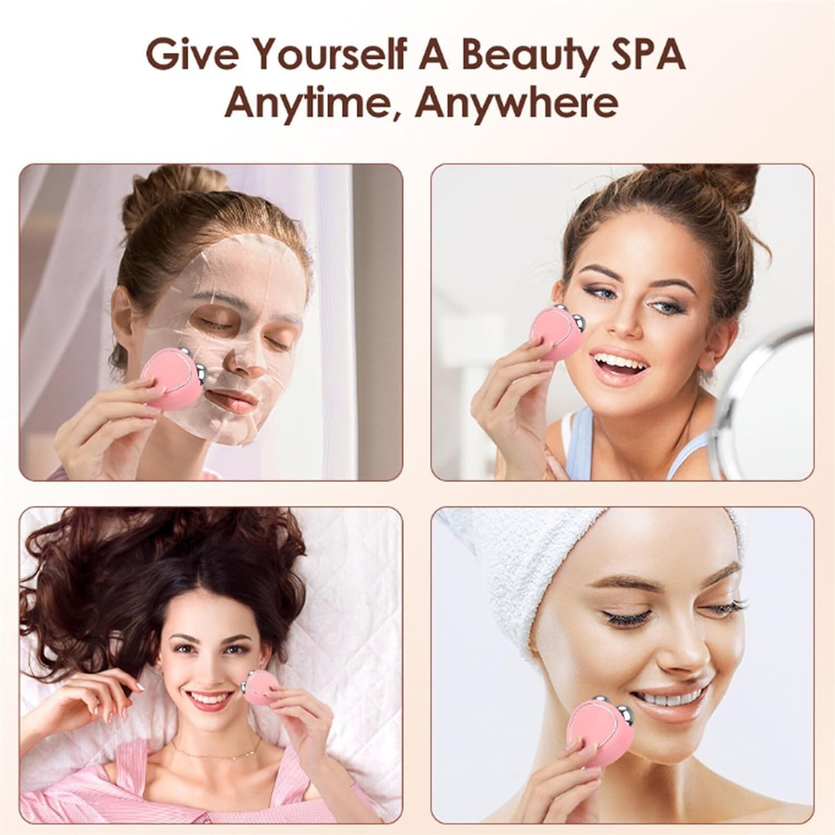 Skindion Levantamiento Microcurrent Face Lifting Massager Face