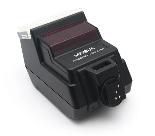 Minolta Program 2800 AF Flash Gun for Minolta 5000 / 7000 / 9000 - Cased - Picture 2 of 6