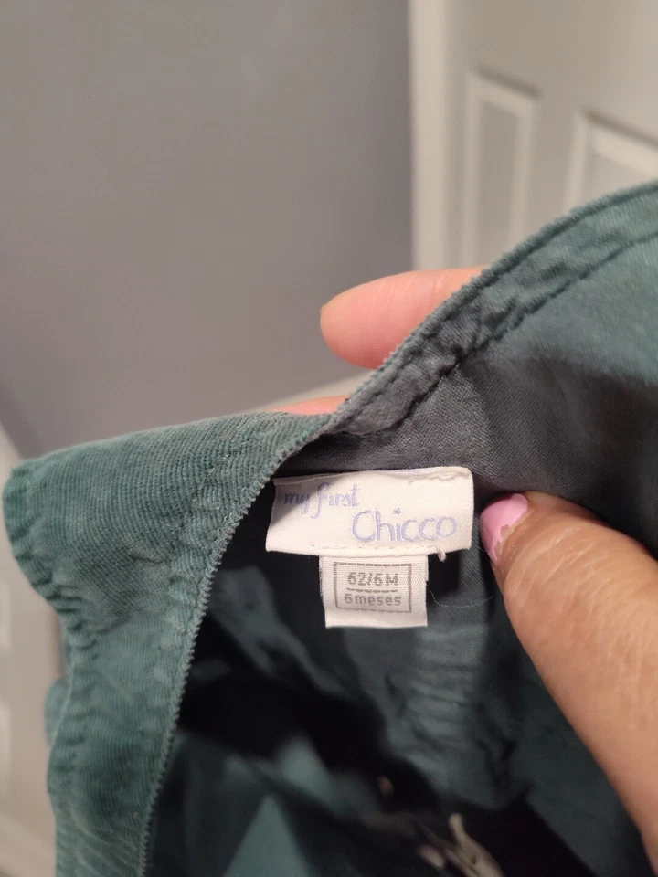 Mono Chicco My First Baby Pana Verde Talla 6 Meses Usado en Excelente Condición Foto 4 de 4