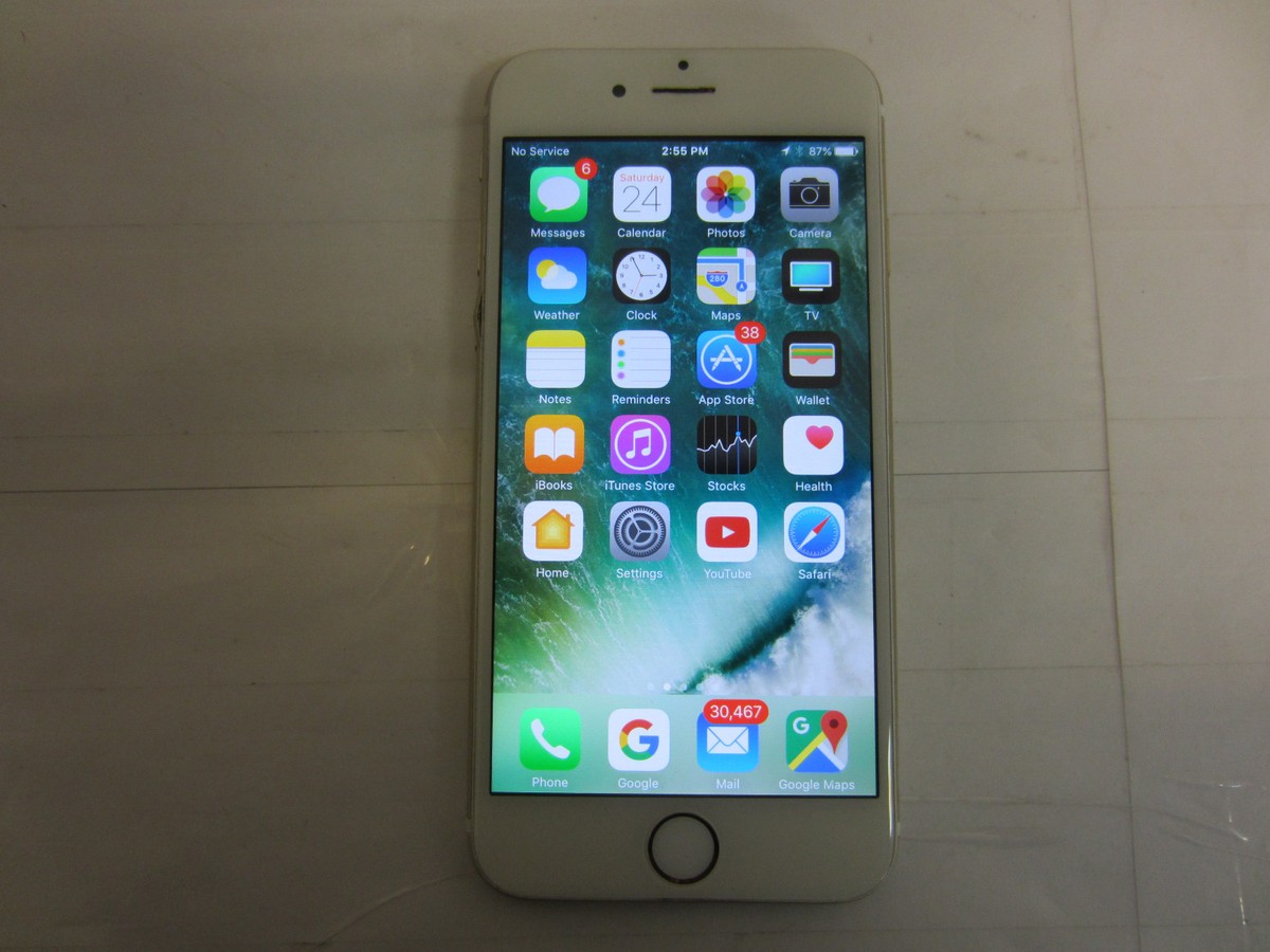 Apple iPhone 6 Smartphone 64GB Gold A1549 (MG502LL/A) (AT&T) (9666