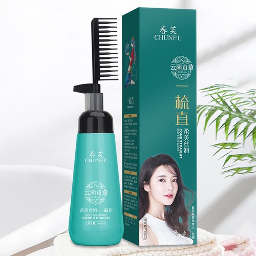 Crema alisadora suave crema nutritiva para cabello liso 180 ml - Imagen 18 de 18