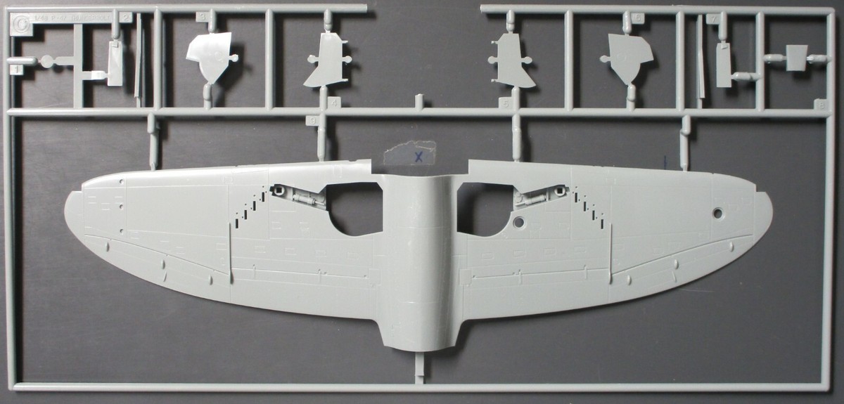 Hasegawa 1/48 Scale Thunderbolt Mk. II - Parts Tree C from Kit No