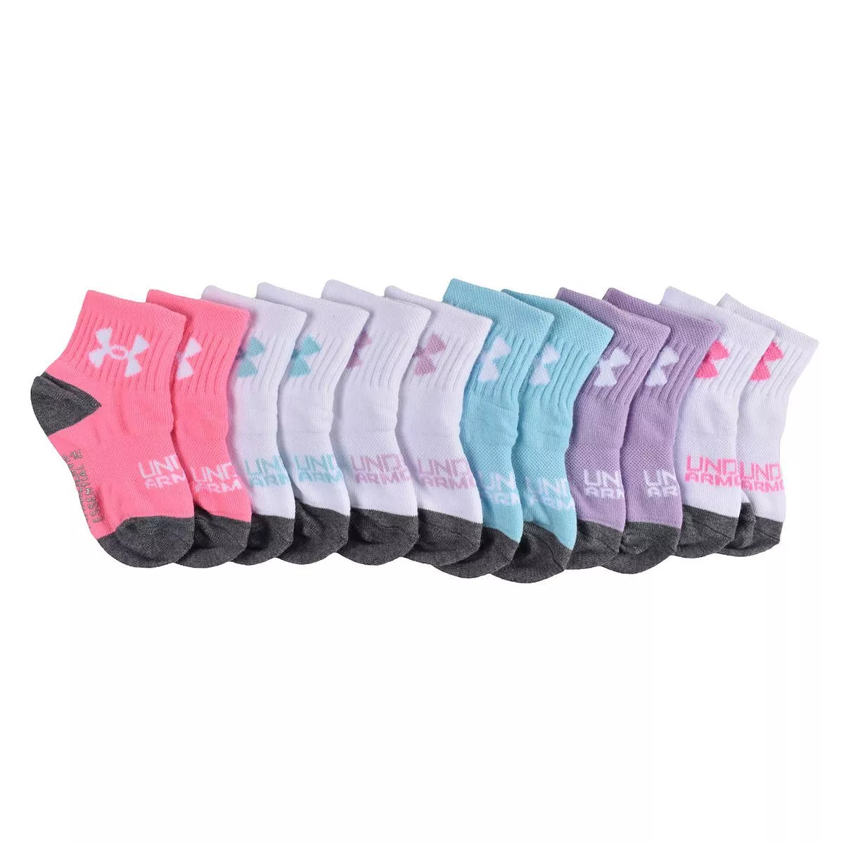 Junior Girls' [7-16] Essential No-Show Sock (6 Pack)