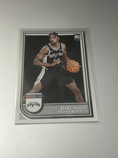 2022-23 Hoops #255 Blake Wesley San Antonio Spurs Rookie Rc